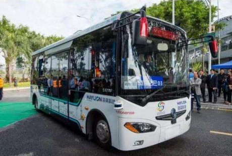 廣東深圳“無人駕駛公交車”, 中國首創就問你敢不敢坐？