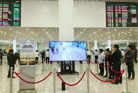 “5G+4K”直播飛機起降 深圳無人駕駛5G應用開始測試